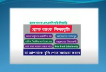 ব্র্যাক ব্যাংক এসএসসি বৃত্তি বিজ্ঞপ্তি