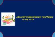 এইচএসসি সংক্ষিপ্ত সিলেবাস পদার্থ বিজ্ঞান ১ম পত্র ২০২৪